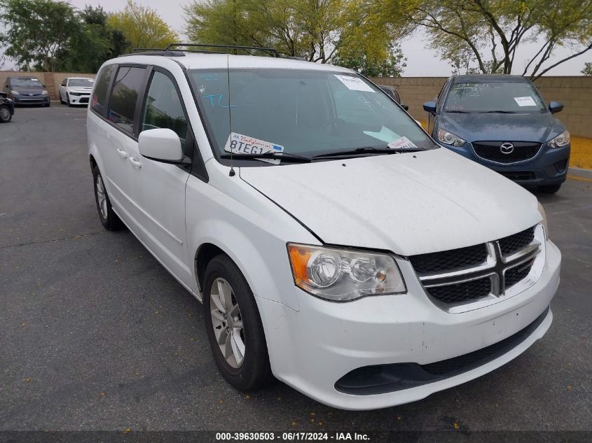 2014 Dodge Grand Caravan Sxt VIN: 2C4RDGCG0ER357592 Lot: 39630503