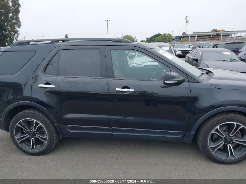 2014 Ford Explorer Sport VIN: 1FM5K8GT5EGA39241 Lot: 39630520