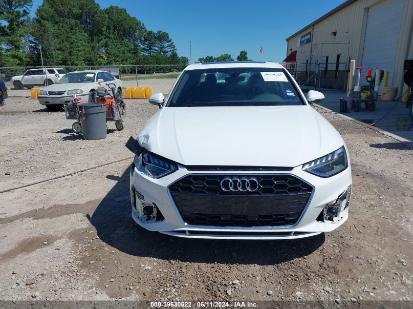 2023 Audi A4 Premium Plus 45 VIN: WAUEAAF44PN005540 Lot: 39630522