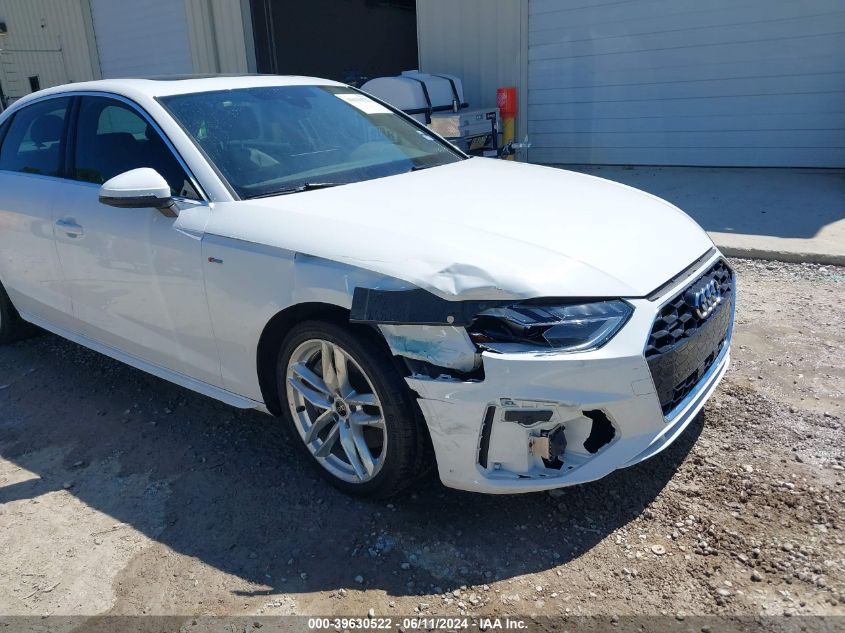 2023 AUDI A4 PREMIUM PLUS 45 - WAUEAAF44PN005540