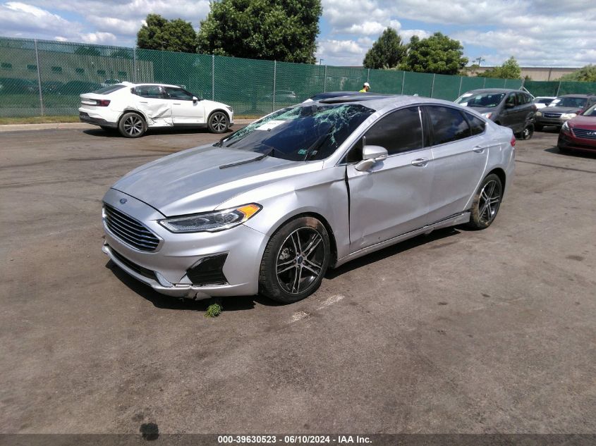 2019 FORD FUSION SEL - 3FA6P0CD0KR150039