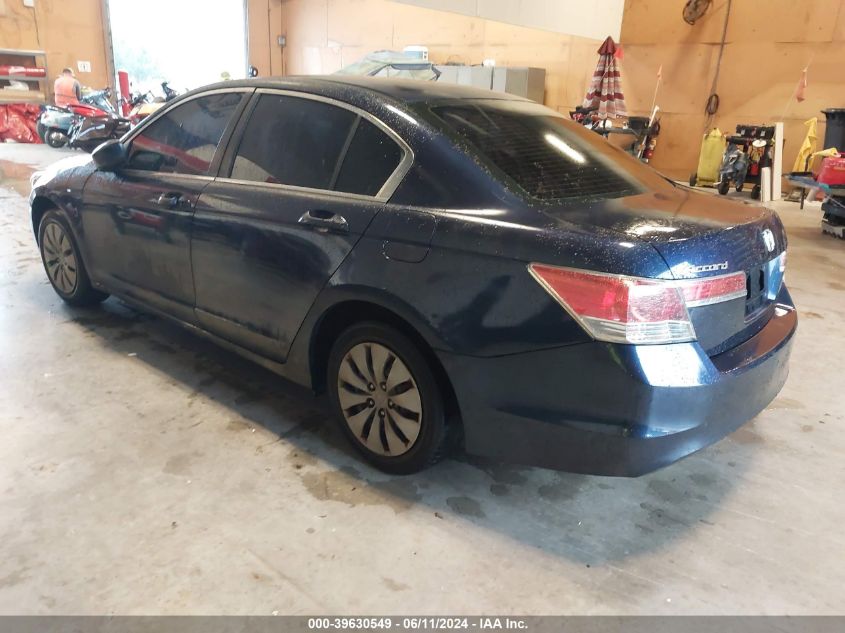 2011 Honda Accord 2.4 Lx VIN: 1HGCP2F37BA070230 Lot: 39630549