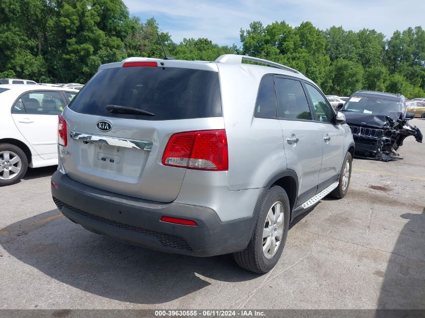 2011 Kia Sorento Lx VIN: 5XYKTDA18BG184650 Lot: 39630555