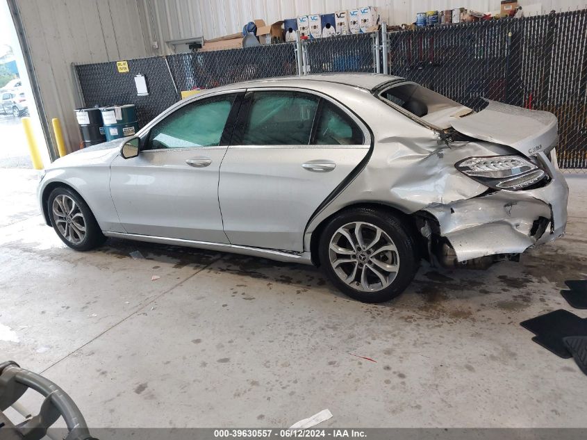 2017 Mercedes-Benz C 300 Luxury/Sport VIN: 55SWF4JBXHU212190 Lot: 39630557