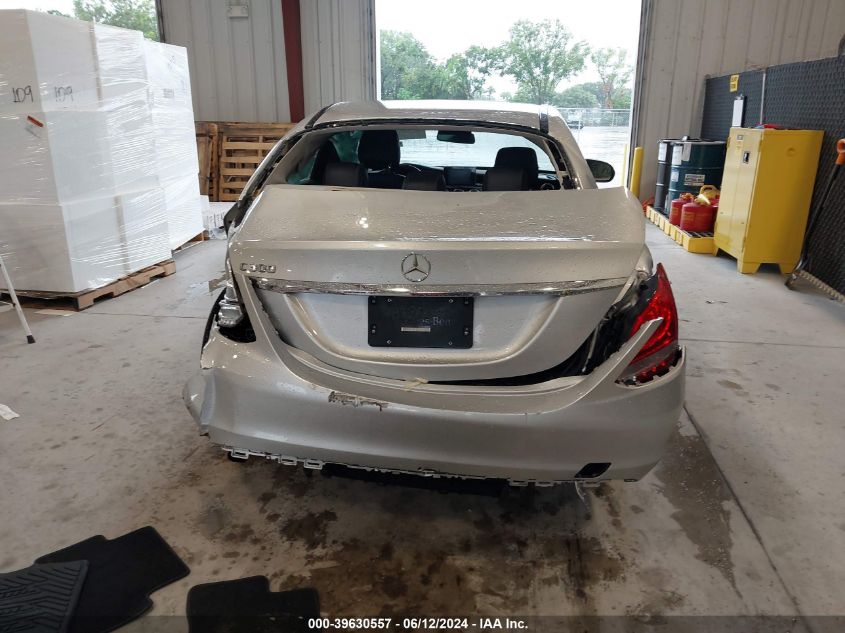 2017 Mercedes-Benz C 300 Luxury/Sport VIN: 55SWF4JBXHU212190 Lot: 39630557