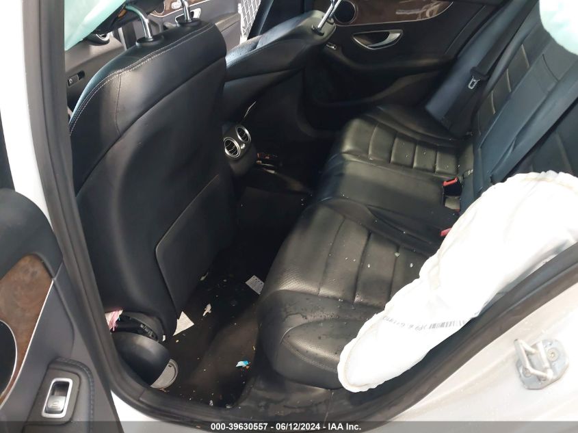 2017 Mercedes-Benz C 300 Luxury/Sport VIN: 55SWF4JBXHU212190 Lot: 39630557