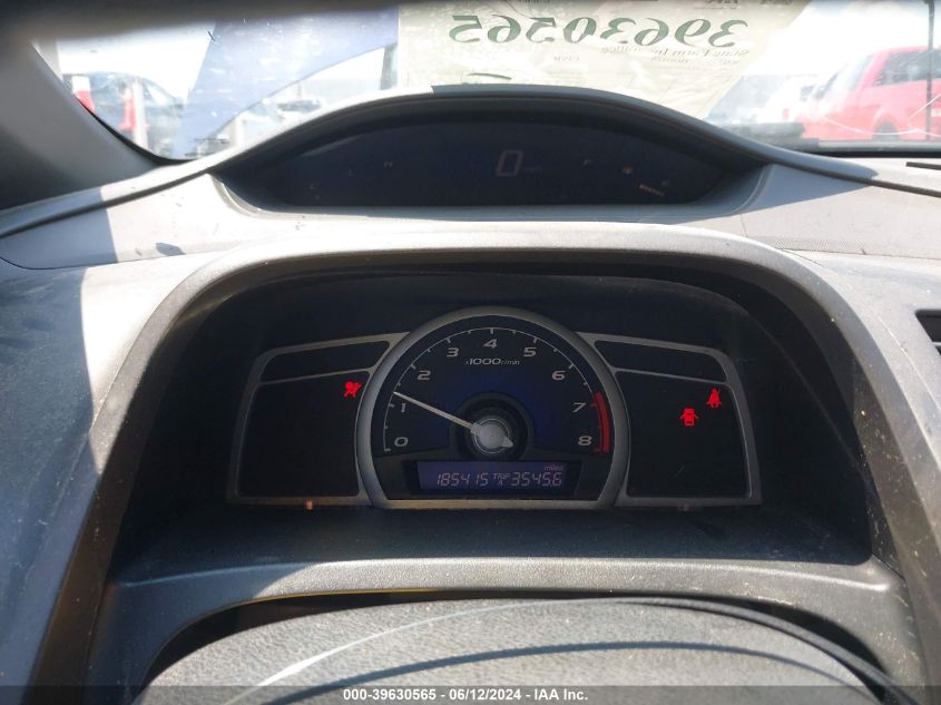 2007 Honda Civic Lx VIN: 2HGFG11697M567930 Lot: 39630565