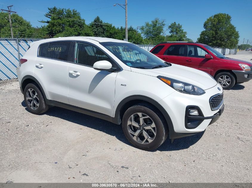 2021 Kia Sportage Lx VIN: KNDPMCAC1M7939796 Lot: 39630570