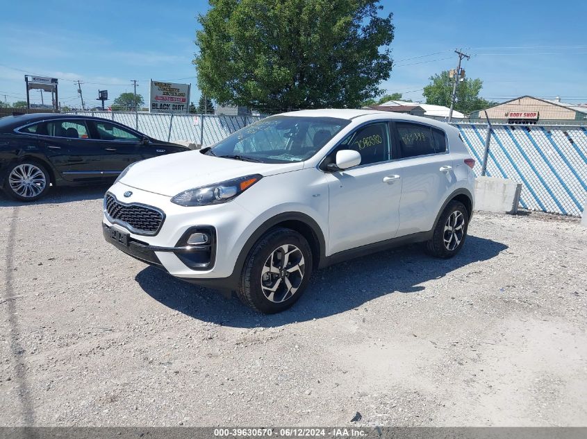 2021 Kia Sportage Lx VIN: KNDPMCAC1M7939796 Lot: 39630570