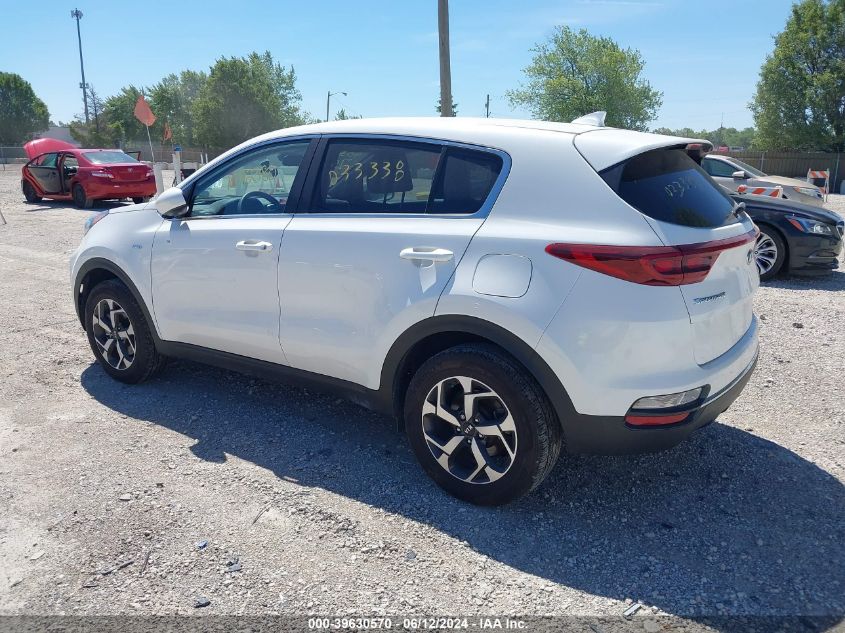 2021 Kia Sportage Lx VIN: KNDPMCAC1M7939796 Lot: 39630570