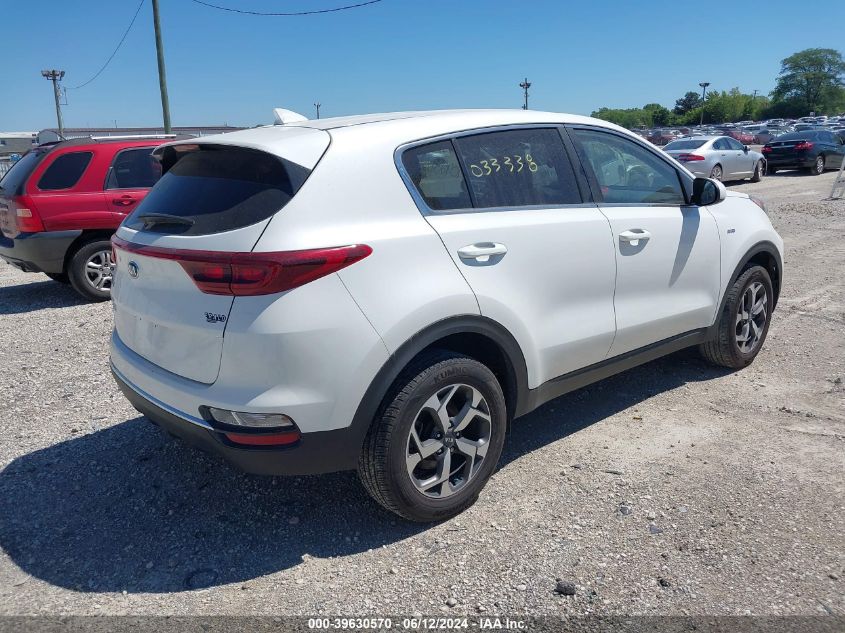 2021 Kia Sportage Lx VIN: KNDPMCAC1M7939796 Lot: 39630570