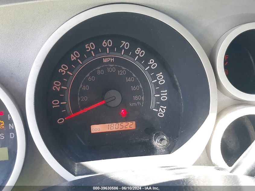 2008 Toyota Tundra Base 4.7L V8 VIN: 5TFRT54148X024416 Lot: 39630586