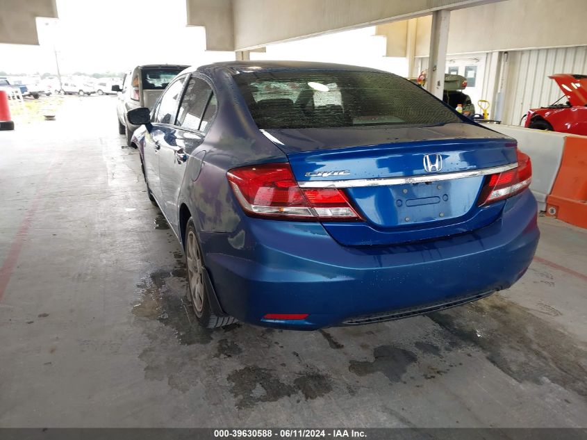 2014 Honda Civic Ex VIN: 19XFB2F80EE050232 Lot: 39630588