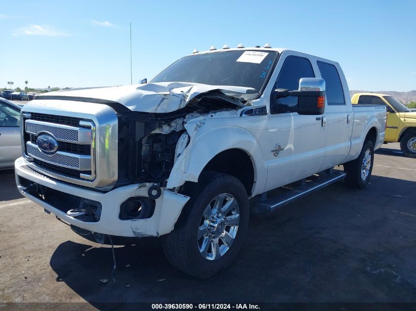 2016 Ford F-250 Lariat VIN: 1FT7W2BT4GEB30571 Lot: 39630590