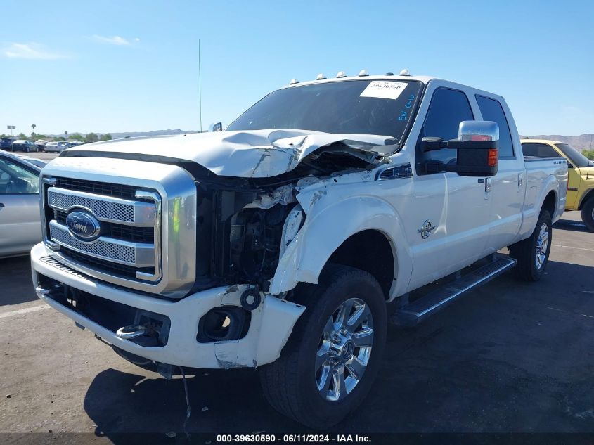 2016 Ford F-250 Lariat VIN: 1FT7W2BT4GEB30571 Lot: 39630590