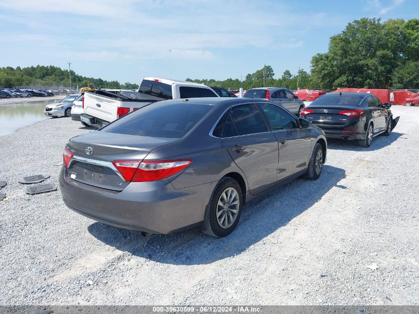 2015 Toyota Camry Le VIN: 4T1BF1FK9FU110287 Lot: 39630599