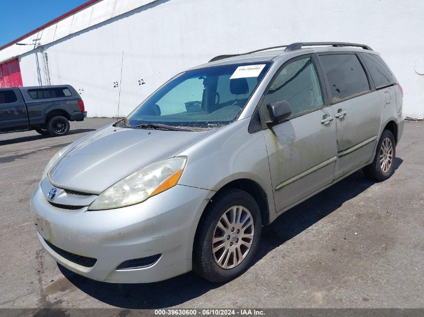 2010 Toyota Sienna Le VIN: 5TDJK4CC2AS029851 Lot: 39630600