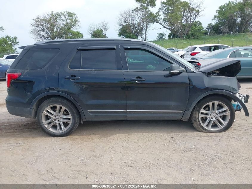 2017 Ford Explorer Xlt VIN: 1FM5K8D87HGA03619 Lot: 39630621