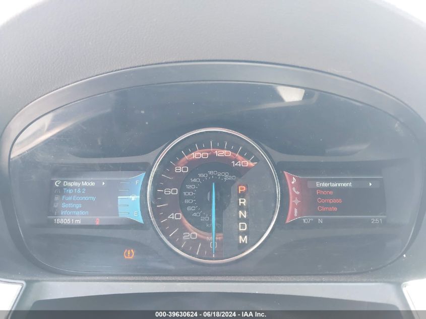 2011 Ford Edge Sel VIN: 2FMDK3JC8BBA09662 Lot: 39630624