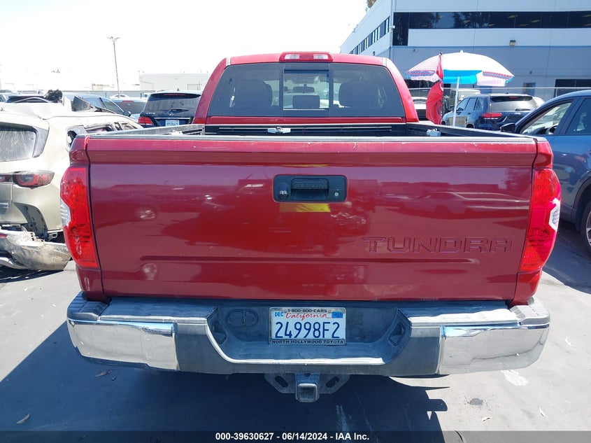 2017 TOYOTA TUNDRA DOUBLE CAB SR/SR5 - 5TFRM5F18HX112573