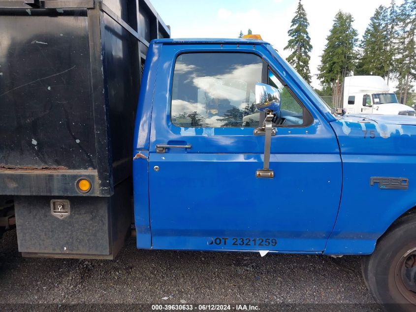 1993 Ford F350 VIN: 2FDKF37G8PCA69576 Lot: 39630633