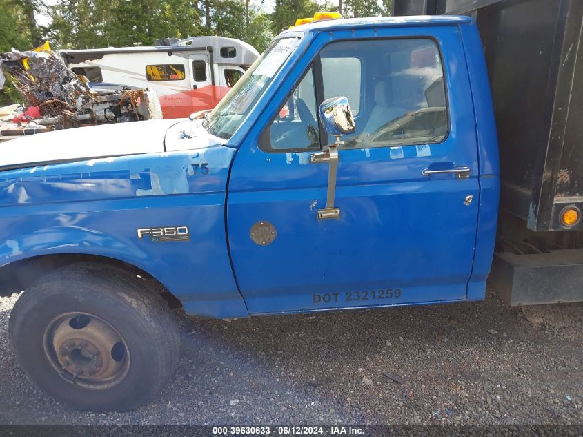 1993 Ford F350 VIN: 2FDKF37G8PCA69576 Lot: 39630633