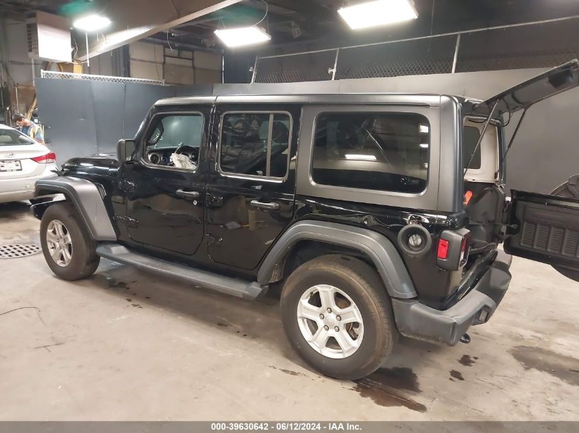 2021 Jeep Wrangler Unlimited Sport S 4X4 VIN: 1C4HJXDG2MW832359 Lot: 39630642