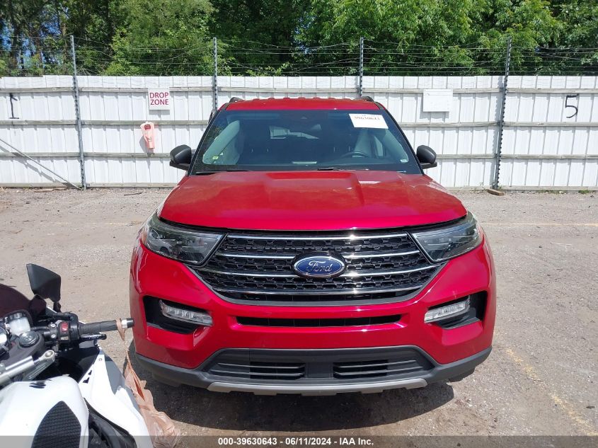2021 Ford Explorer Xlt VIN: 1FMSK8DH4MGA49700 Lot: 39630643
