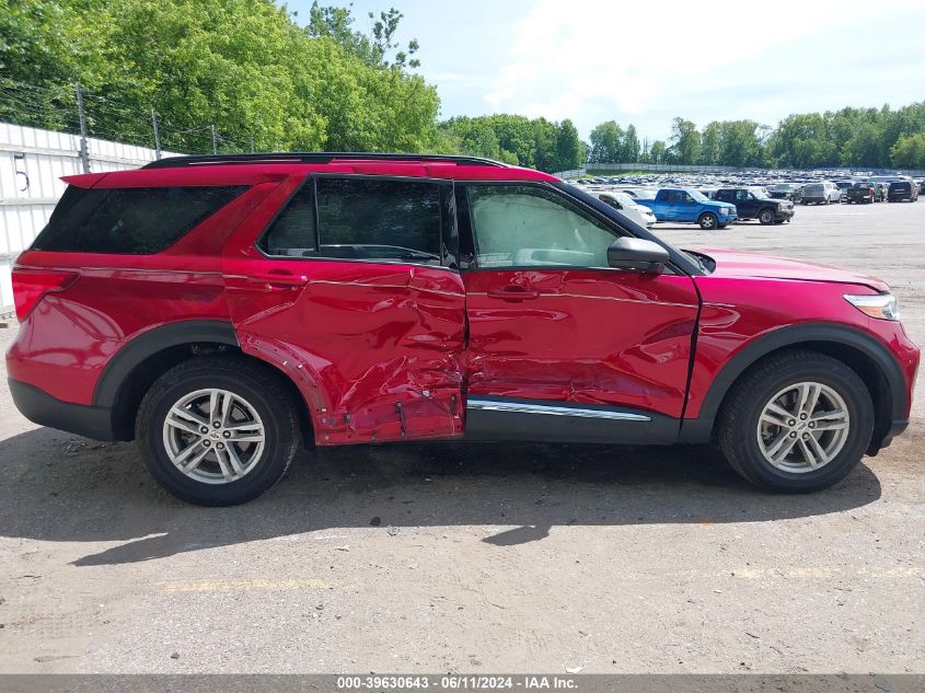 2021 Ford Explorer Xlt VIN: 1FMSK8DH4MGA49700 Lot: 39630643