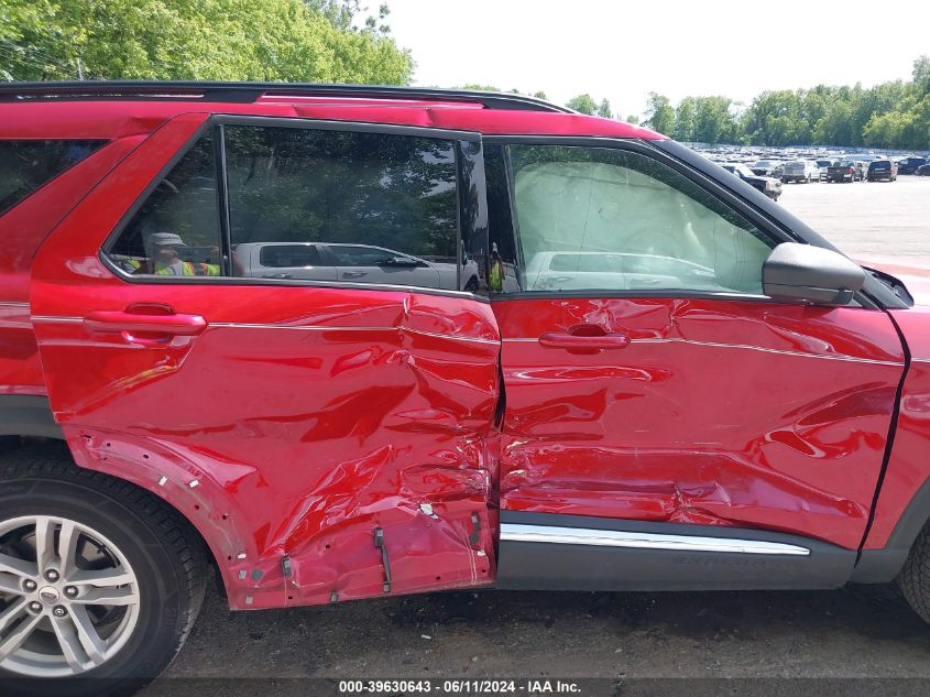 2021 Ford Explorer Xlt VIN: 1FMSK8DH4MGA49700 Lot: 39630643