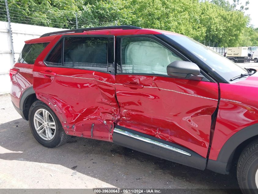 2021 Ford Explorer Xlt VIN: 1FMSK8DH4MGA49700 Lot: 39630643