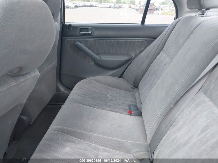 2003 Honda Civic Lx VIN: JHMES16543S000390 Lot: 39630655