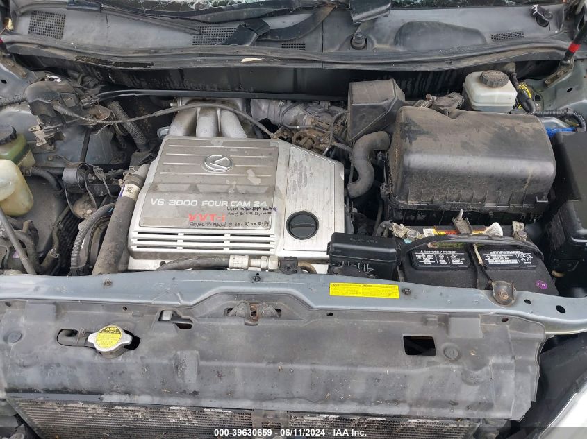 2002 Lexus Rx 300 VIN: JTJGF10UX20147903 Lot: 39630659