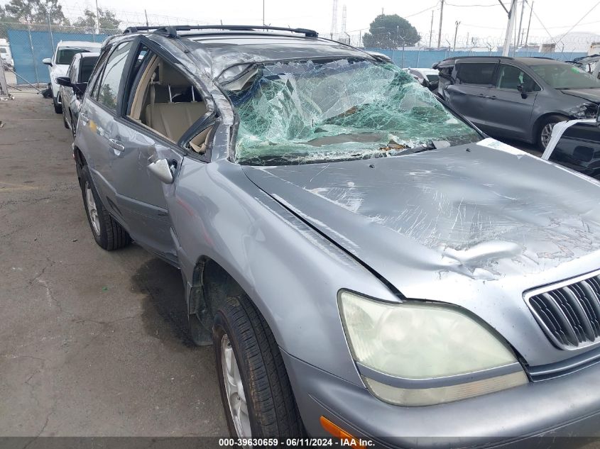 2002 Lexus Rx 300 VIN: JTJGF10UX20147903 Lot: 39630659