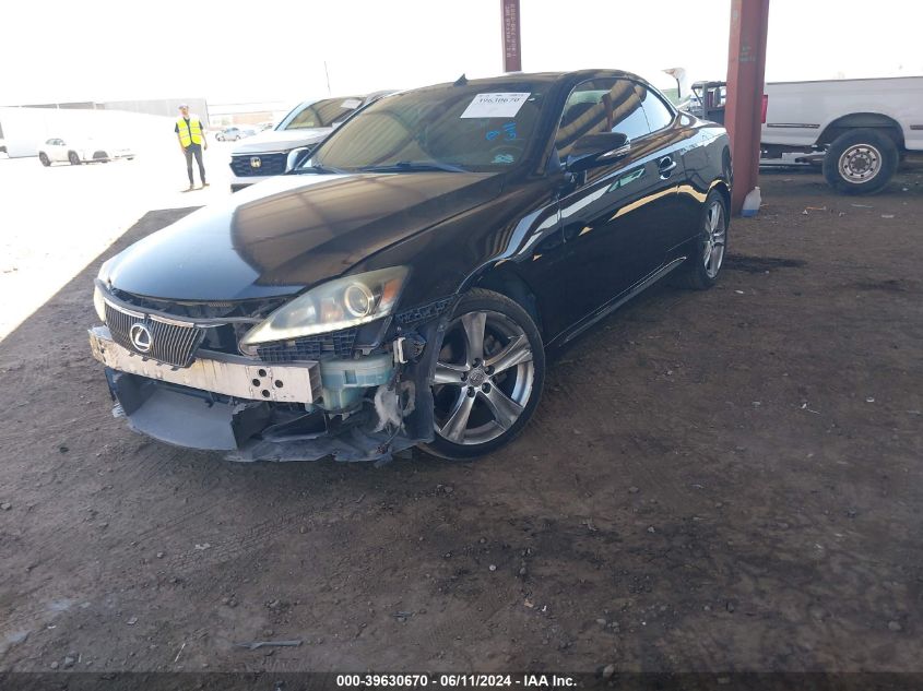 2012 Lexus Is 250C VIN: JTHFF2C24C2522333 Lot: 39630670