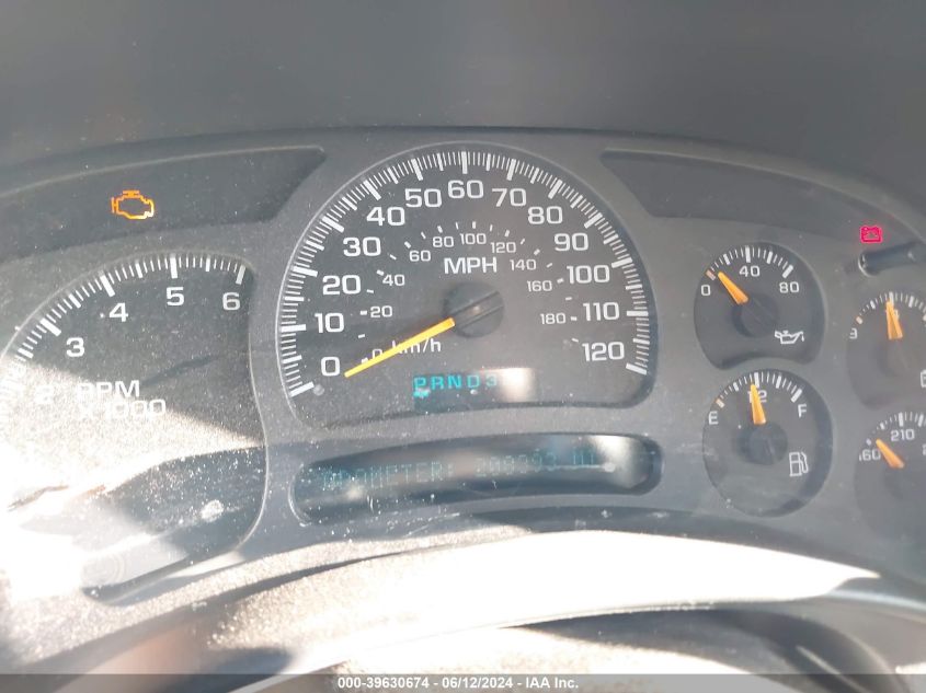 2004 Chevrolet Tahoe Lt VIN: 1GNEC13TX4R214365 Lot: 39630674