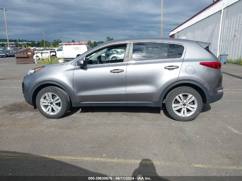 2017 Kia Sportage Lx VIN: KNDPMCAC2H7168416 Lot: 39630676