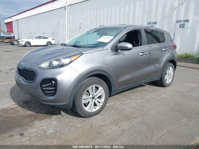 KNDPMCAC2H7168416 2017 KIA SPORTAGE - Image 2