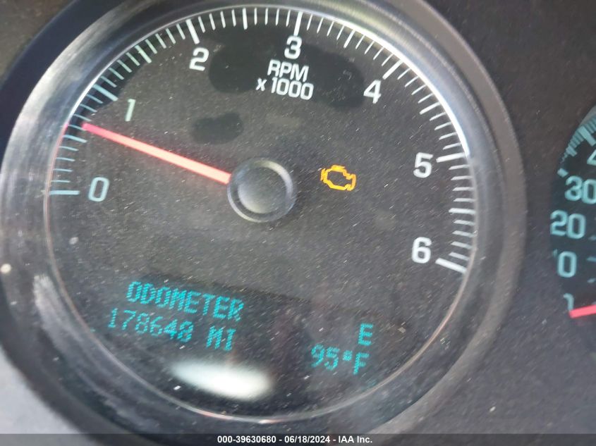 2009 Chevrolet Tahoe Police VIN: 1GNEC03089R276306 Lot: 39630680