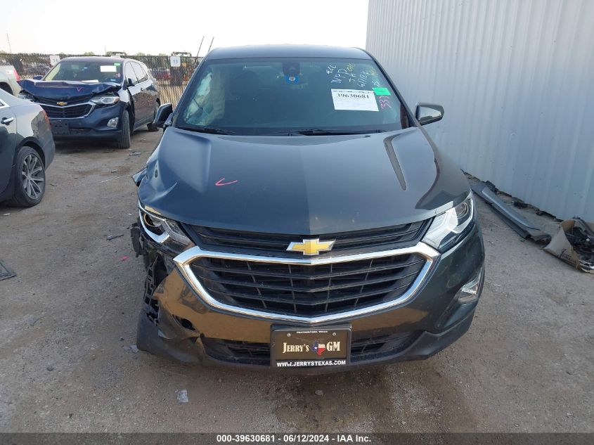2020 Chevrolet Equinox Fwd Lt 1.5L Turbo VIN: 2GNAXKEVXL6266015 Lot: 39630681