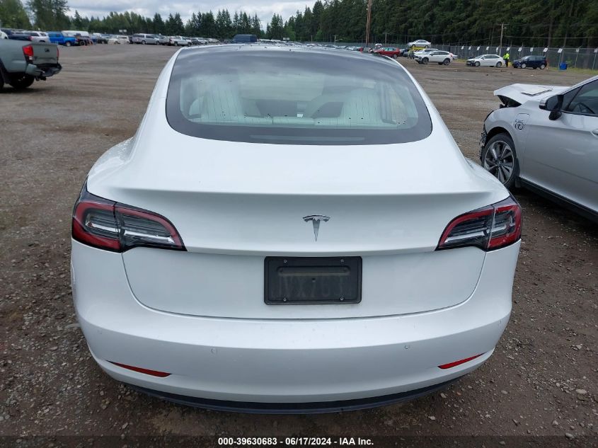 2020 Tesla Model 3 Standard Range Plus Rear-Wheel Drive/Standard Range Rear-Wheel Drive VIN: 5YJ3E1EA1LF805114 Lot: 39630683