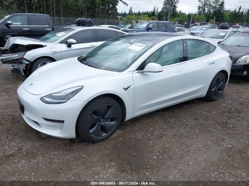 2020 Tesla Model 3 Standard Range Plus Rear-Wheel Drive/Standard Range Rear-Wheel Drive VIN: 5YJ3E1EA1LF805114 Lot: 39630683