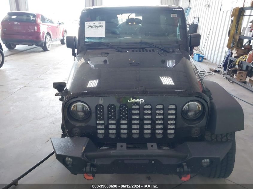 2016 Jeep Wrangler Unlimited Sport VIN: 1C4BJWDG3GL249692 Lot: 39630690