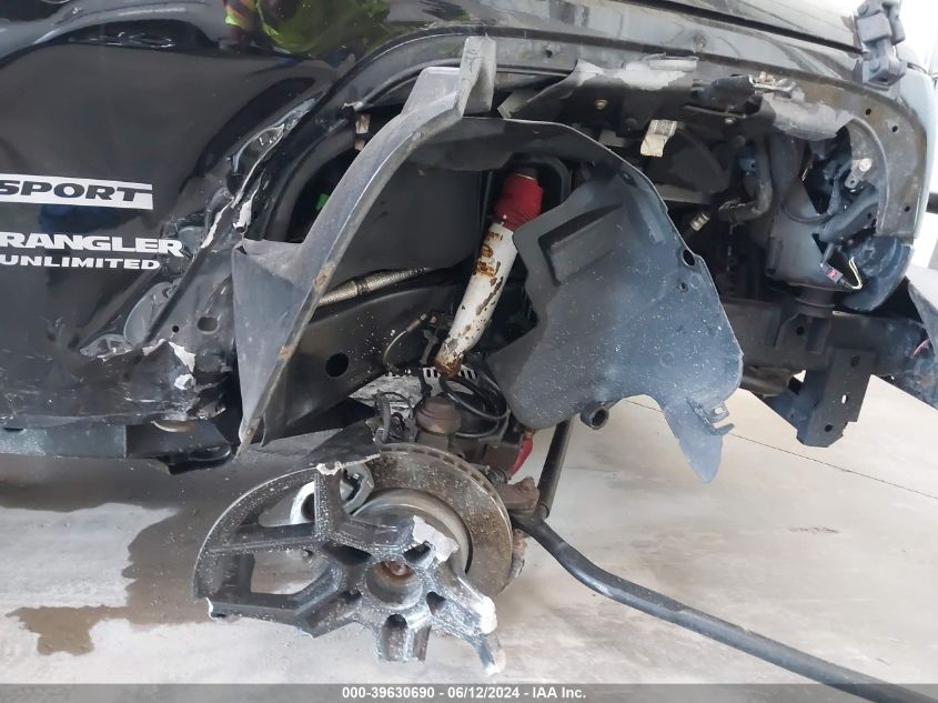 2016 Jeep Wrangler Unlimited Sport VIN: 1C4BJWDG3GL249692 Lot: 39630690