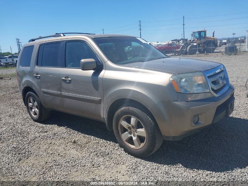 2009 Honda Pilot Ex-L VIN: 5FNYF48569B502521 Lot: 39630692