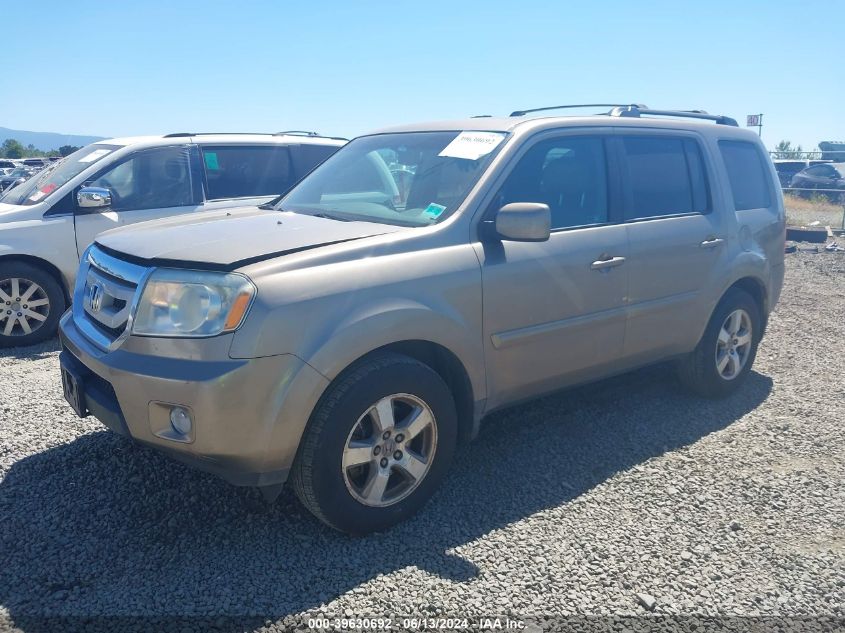 2009 Honda Pilot Ex-L VIN: 5FNYF48569B502521 Lot: 39630692