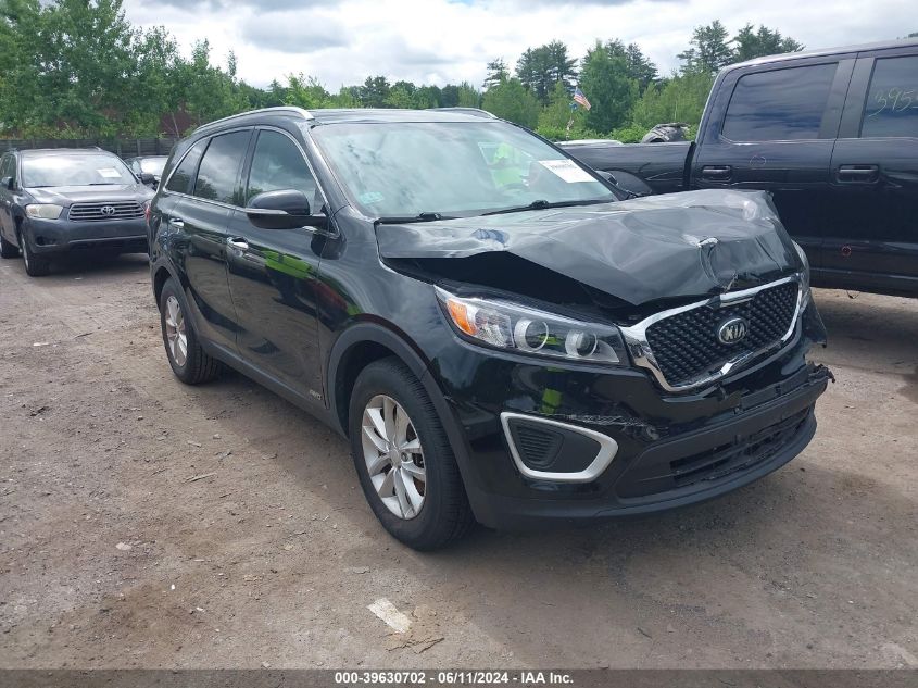 2016 Kia Sorento 2.4L Lx VIN: 5XYPGDA34GG113769 Lot: 39630702