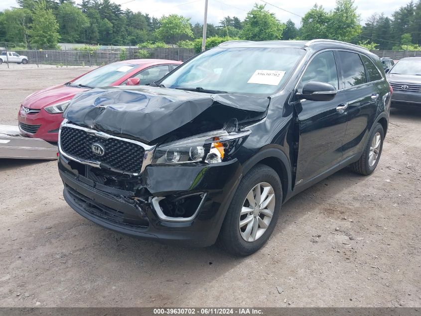 2016 Kia Sorento 2.4L Lx VIN: 5XYPGDA34GG113769 Lot: 39630702