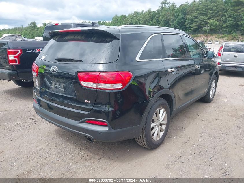 2016 Kia Sorento 2.4L Lx VIN: 5XYPGDA34GG113769 Lot: 39630702