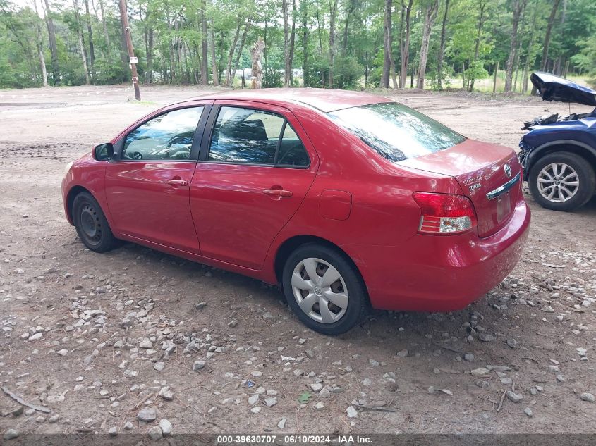 2008 Toyota Yaris VIN: JTDBT923781269565 Lot: 39630707